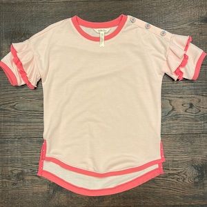 Girls pink top